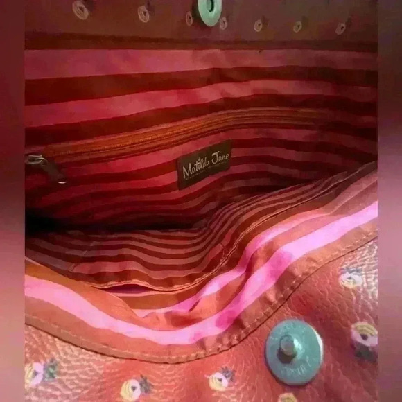 Matilda Jane Tote Bag Large Ditsy Floral Wonderment Together Time Classic - Picture 6 of 7